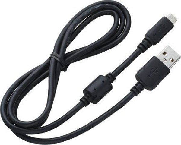 Καλώδιο USB Canon USB-A - microUSB 1 m Μαύρο (1015C001)