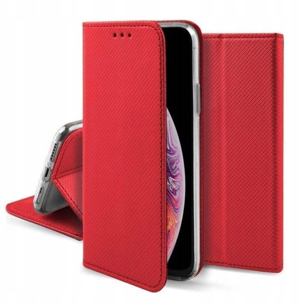 Θήκη SMART CASE Book για MOTOROLA G86 5G κόκκινο