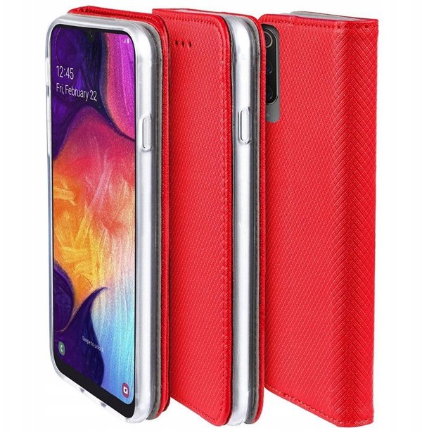 Θήκη SMART CASE Book για MOTOROLA G86 5G κόκκινο