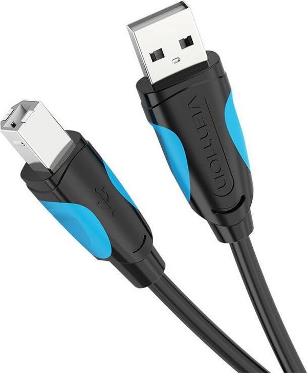 Καλώδιο USB Vention USB-A - USB-B 10 m Μαύρο (VAS-A16-B1000)