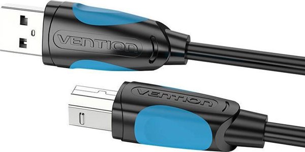 Καλώδιο USB Vention USB-A - USB-B 10 m Μαύρο (VAS-A16-B1000)