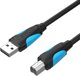 Καλώδιο USB Vention USB-A - USB-B 10 m Μαύρο (VAS-A16-B1000)