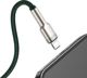 Καλώδιο Baseus USB-A σε Lightning 2.4A, Μήκος 1m, Πράσινο
