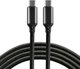 EverActive Καλώδιο USB-C σε USB-C 1m, Fast Charging & Power Delivery, Μαύρο (CBB-1PD5)