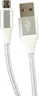 Καλώδιο USB Omega USB-A - 1 m Ασημί (OUFBB3MBOXS)