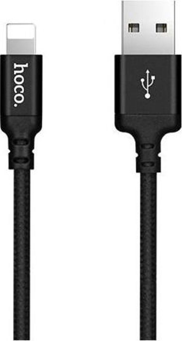 Kabel USB Hoco USB-A - Lightning 1 m Czarny (48745)
