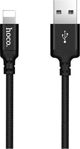Kabel USB Hoco USB-A - Lightning 1 m Czarny (48745)