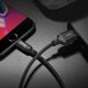 Kabel USB Hoco USB-A - Lightning 1 m Czarny (48745)