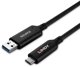 Καλώδιο Lindy 43397 USB USB 3.2 Gen 1 (3.1 Gen 1) 50 m USB A USB C Μαύρο