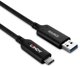 Καλώδιο Lindy 43397 USB USB 3.2 Gen 1 (3.1 Gen 1) 50 m USB A USB C Μαύρο