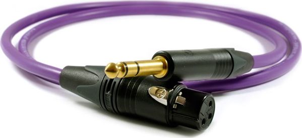 Καλώδιο Melodika Jack 6.3mm - XLR 17m μωβ
