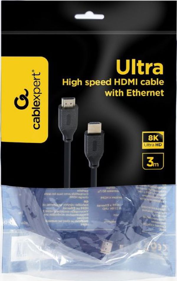 Καλώδιο Gembird HDMI - HDMI 3m μαύρο (CC-HDMI8K-3M)