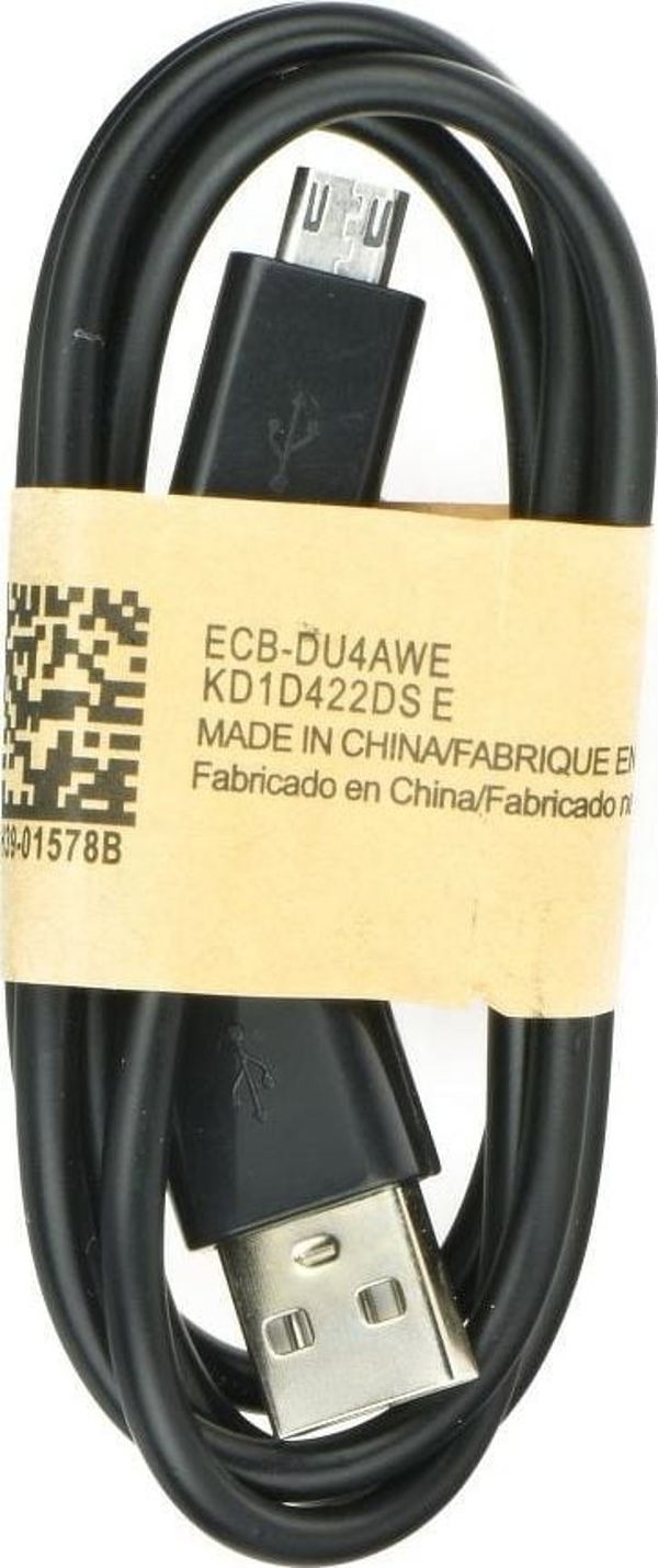 Cabletech Καλώδιο USB-A σε microUSB 2.0, 1m, Μαύρο