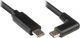 Καλώδιο USB Alcasa USB-C - USB-A 0.5 m Μαύρο (GC-M0260)