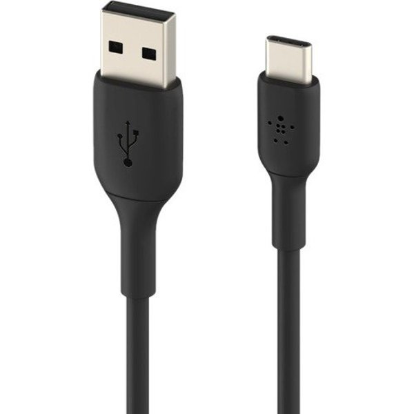 Καλώδιο USB Belkin USB-A σε USB-C, 2m, Μαύρο (CAB001bt2MBK)