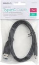 Καλώδιο USB Omega USB-A - USB-C 1 m Μαύρο (OUAC31)
