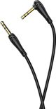 Hoco Jack 3,5mm - Καλώδιο Jack 3,5mm 1m μαύρο (6931474712844) 8012991 6931474712844