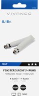 Καλώδιο Vivanco Vivanco καλώδιο SAT F-socket flat (44102)