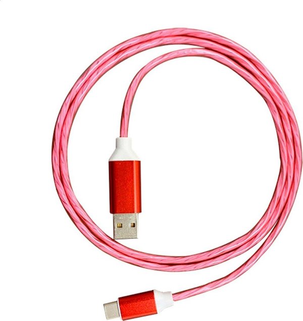 Καλώδιο USB Platinet USB-A - USB-C 1 m Κόκκινο (PUACL1R)