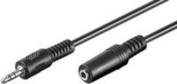 Καλώδιο MicroConnect Jack 3.5mm - Jack 3.5mm 10m μαύρο (AUDLR10)