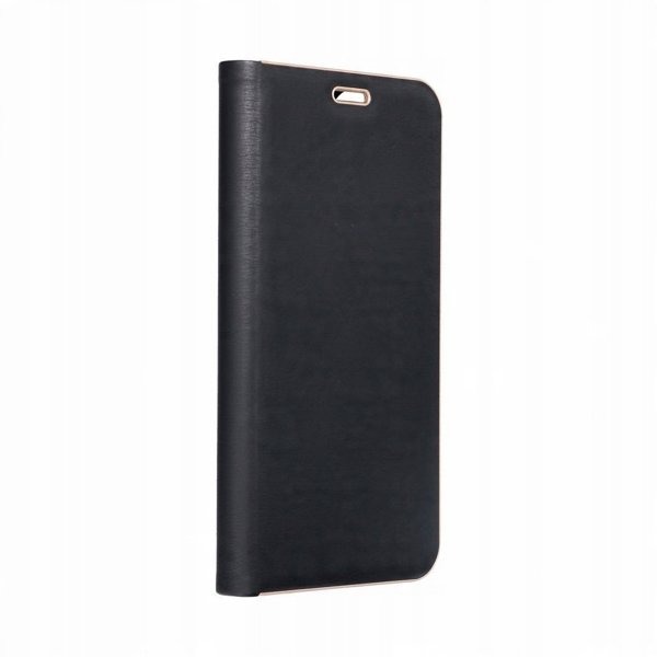 Θήκη LUNA Book Gold για XIAOMI Redmi Note 14 5G μαύρο