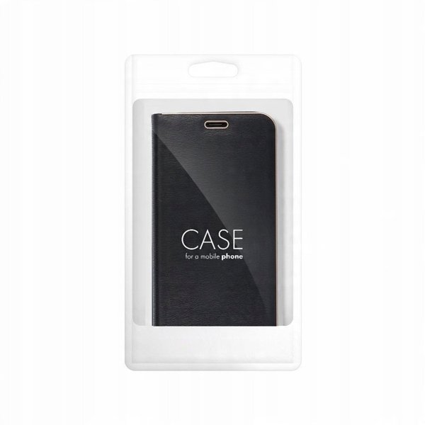 Θήκη LUNA Book Gold για XIAOMI Redmi Note 14 5G μαύρο