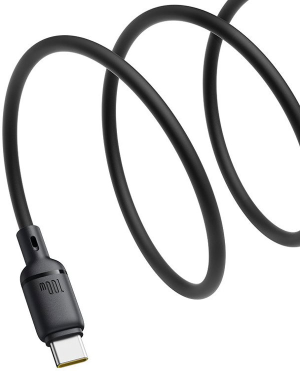 Kabel Baseus Silky Series 100W USB-C - USB-C 1m - czarny