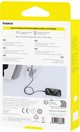 Kabel Baseus Silky Series 100W USB-C - USB-C 1m - czarny