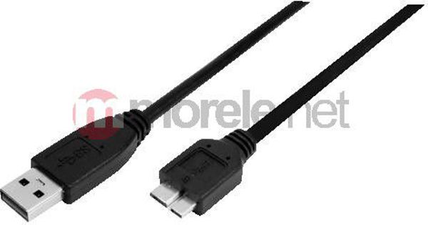 Καλώδιο USB LogiLink USB-A - micro-B 2 m Μαύρο (CU0027)