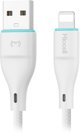 Καλώδιο USB-A σε Lightning Miccell VQ-D06, 2,4A, 1m, λευκό