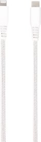 Καλώδιο USB Vivanco Vivanco καλώδιο Lightning - USB-C LongLife Data 1.5m, λευκό (61691)