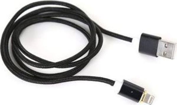 Καλώδιο USB Platinet USB-A - Lightning 1.2 m Μαύρο (PUCMPIP1)