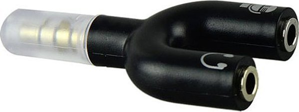 Καλώδιο Vivanco Vivanco καλώδιο 3.5mm - 2x3.5mm 0.1m (45499)
