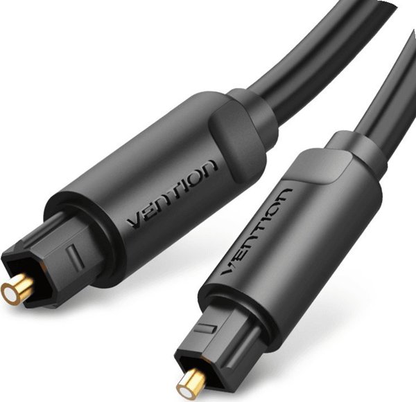 Καλώδιο Vention Toslink σε Toslink 1.5m - Οπτική Ίνα Ψηφιακού Ήχου, Μαύρο
