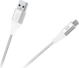 Καλώδιο USB Rebel USB-A - microUSB 0.5 m Λευκό (RB-6000-050-W)