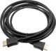 Καλώδιο AVIZIO HDMI 2.0 High Speed με Ethernet 1.5m, 4K, Μαύρο (AV-AHDMI-1.5)