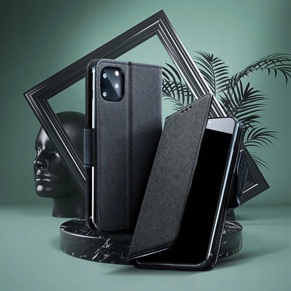 Kabura FANCY Book για SAMSUNG A56 μαύρο