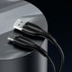 Καλώδιο USB USAMS USB-A - microUSB 1 m Μαύρο (SJ375USB01)