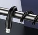 Καλώδιο USB USAMS USB-A - microUSB 1 m Μαύρο (SJ375USB01)
