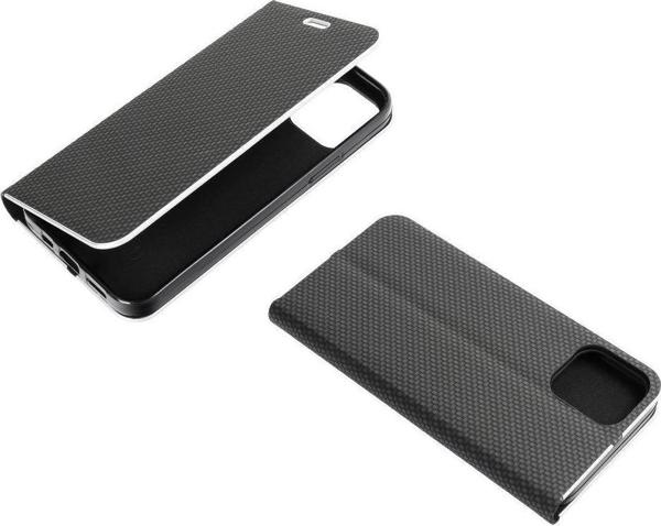 Θήκη Forcell LUNA Book Carbon για SAMSUNG A53 5G μαύρο