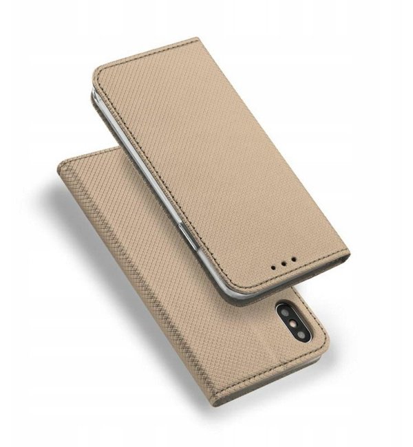 Θήκη Kabura SMART CASE Book για MOTOROLA G86 5G χρυσό