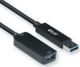 Club 3D Καλώδιο USB-A σε USB-A, 5m, USB 3.2 Gen 2, Μαύρο (CAC-1411)