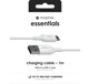 Καλώδιο USB Mophie USB-A - USB-C 1 μ Λευκό (MPH71)