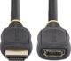 Καλώδιο HDMI StarTech HD2MF3FL Τύπου A (Standard) 1m, Μαύρο