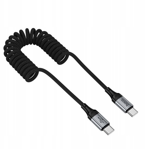 Kabel USB C do C Hoco PD 60W 1,5 m X121 czarny