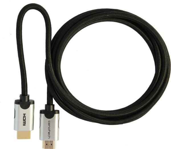 Καλώδιο Conotech HDMI - HDMI 2m μαύρο (26294)
