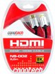 Καλώδιο Conotech HDMI - HDMI 2m μαύρο (26294)