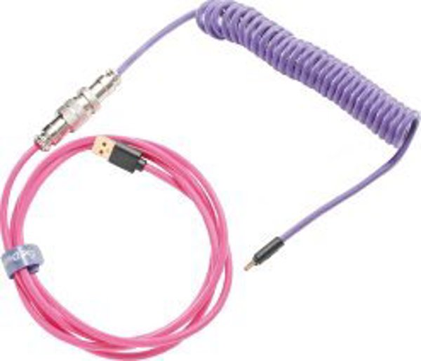 Καλώδιο USB Ducky USB-A - USB-C 1.8 m Μωβ-Ροζ (DKCC-JKCNC1)