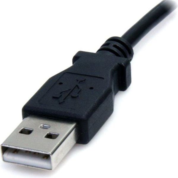 Καλώδιο USB StarTech USB-A - DC 5.5 mm 2 m Μαύρο (USB2TYPEM2M)