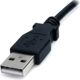 Καλώδιο USB StarTech USB-A - DC 5.5 mm 2 m Μαύρο (USB2TYPEM2M)